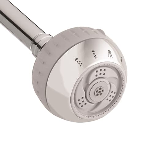 Waterpik® Low Flow Showerhead, 1.8 GPM, 6 Settings, Fixed Mount, Chrome